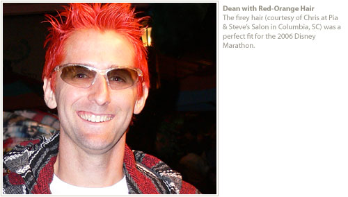 Dean at the 2006 Disney Marathon