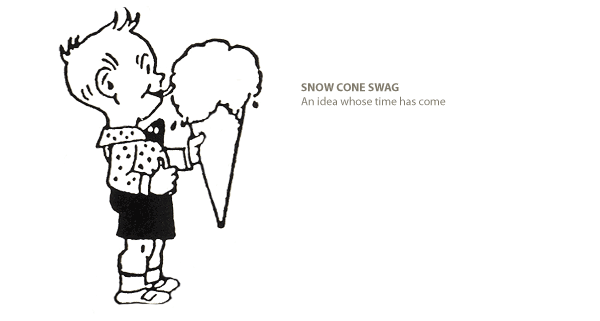 Choose SnowCones. SWAG of choice for North Pole Marathon runners