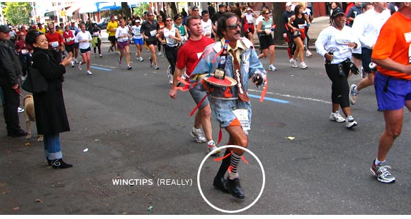 New York city Marathon - Coatman!