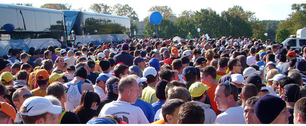 NYC Marathon: The final starting queue