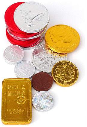 Yummy Chocolate Coins